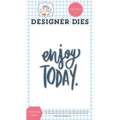 Carta Bella Summer Die Set - Enjoy Today